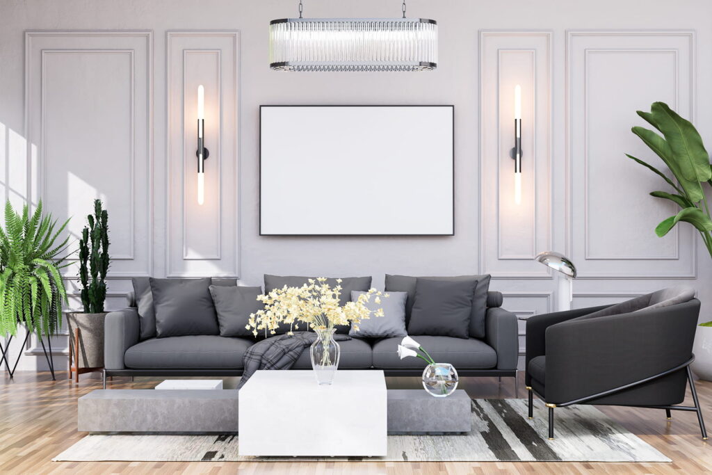 Lighting in a room affects paint color
